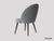 Elemantary Solid Wood Fabric Upholstered Chair #6 - Duraster 
