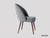 Elemantary Solid Wood Fabric Upholstered Chair #6 - Duraster 