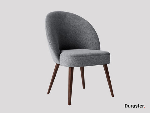 Elemantary Solid Wood Fabric Upholstered Chair #6 - Duraster 