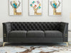 Duraster Chesterfield Premium Fabric Sofa #72