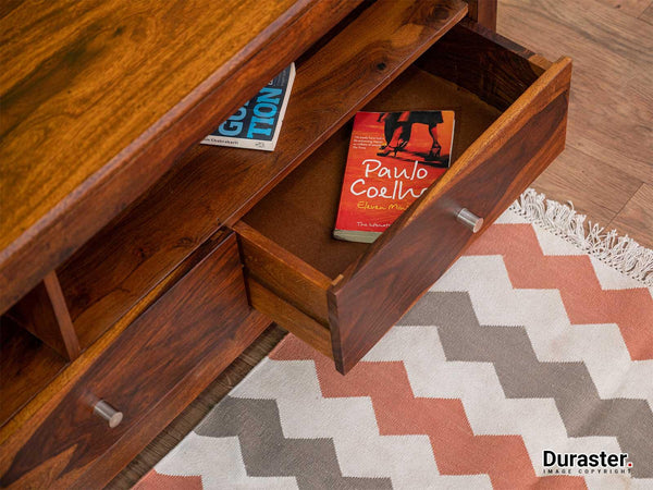 Ummed Simple & Elegant Sheesham wood TV Unit #2 - Duraster 