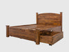Duraster Hawkin Solid Wood Storage King Size Bed with Storage #2