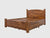 Hawkin Solid Wood Queen Size Bed with Storage #2