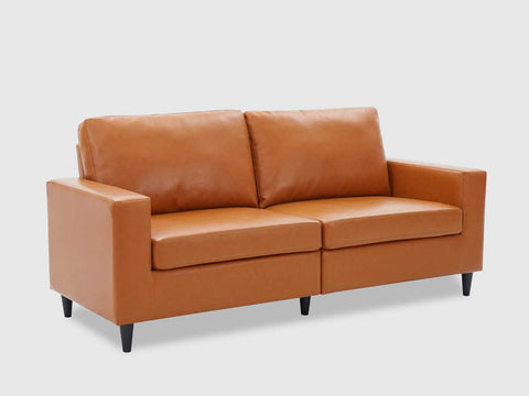 Duraster Premium Modern Two Seater Leather Sofas #82
