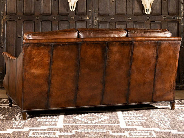 Duraster Three Seater Leather Sofa (Walnut Brown) #6