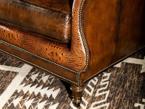 Duraster Three Seater Leather Sofa (Walnut Brown) #6