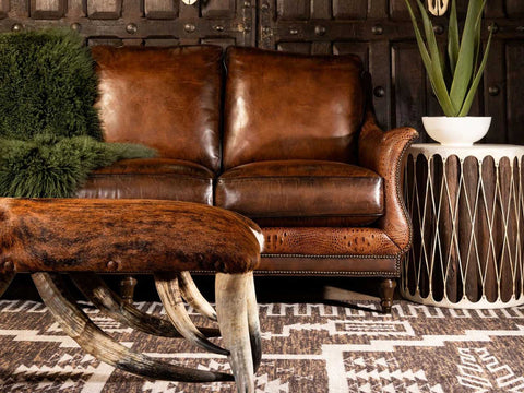 Duraster Three Seater Leather Sofa (Walnut Brown) #6