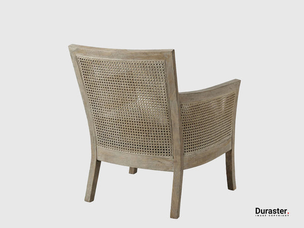 Duraster Elemantary Solid Wood Accent Chair With Cane Work #10