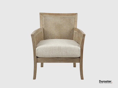 Duraster Elemantary Solid Wood Accent Chair With Cane Work #10