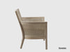 Duraster Elemantary Solid Wood Accent Chair With Cane Work #10