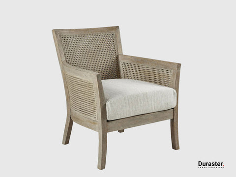 Duraster Elemantary Solid Wood Accent Chair With Cane Work #10