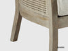 Duraster Elemantary Solid Wood Accent Chair With Cane Work #10