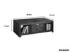 Marvel Modern Living Room Coffee Table with Storage #1 - Duraster 