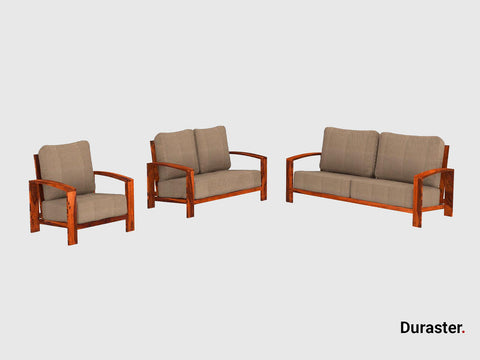 Duraster Marvel Wooden Sofa Set #4
