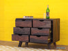 Marvel Modern Sheesham Wood Chest of Drawers Cabinet#1 - Duraster 