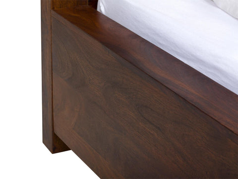 Naily Modern Sheesham wood Storage bed #1 - Duraster 