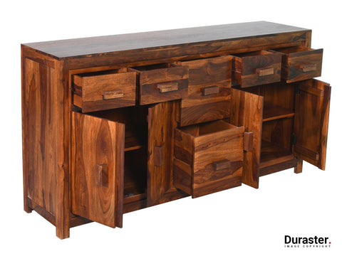 Metro Modern Sheesham wood Sideboard Cabinet #3 - Duraster 