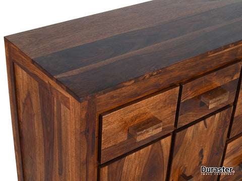 Metro Modern Sheesham wood Sideboard Cabinet #3 - Duraster 