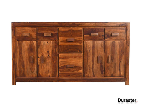 Metro Modern Sheesham wood Sideboard Cabinet #3 - Duraster 