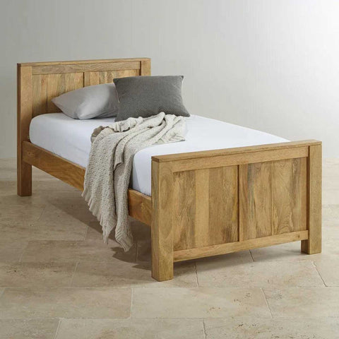 Mango Wood Single Bed