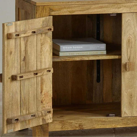 Mango Wood Small Sideboard