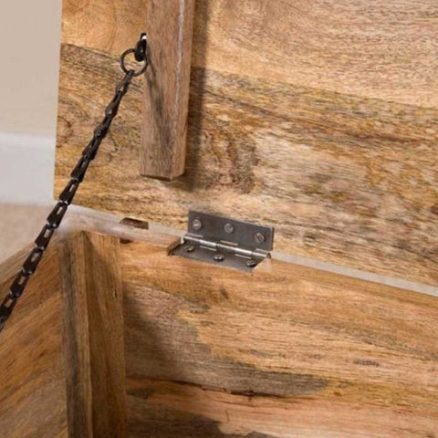 Duraster Misa Solid Mango wood Storage Trunk #2