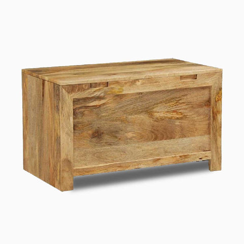 Duraster Misa Solid Mango wood Storage Trunk #3