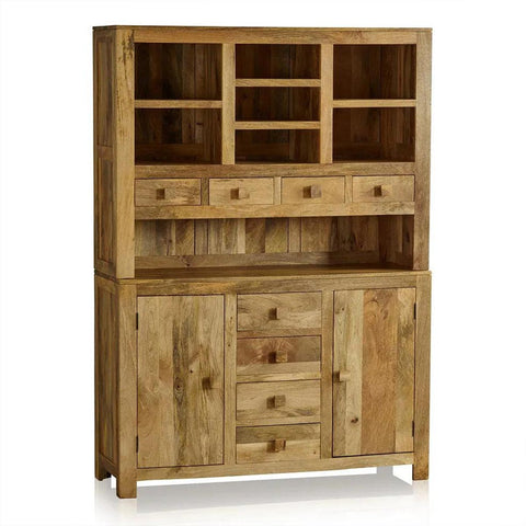 Mango Wood Kitchen Crockery Unit