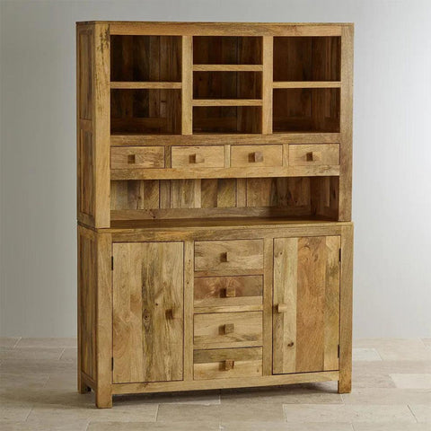 Mango Wood Kitchen Crockery Unit