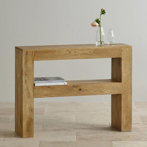 Misa Mango Wood Console Table