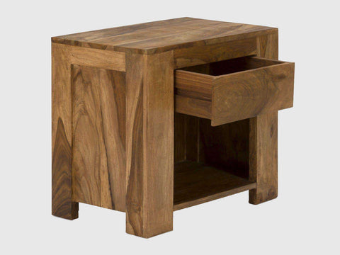 Sheesham Wood Bedside Table