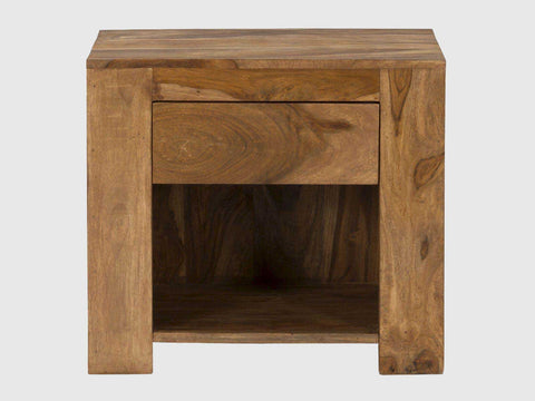 Sheesham Wood Bedside Table