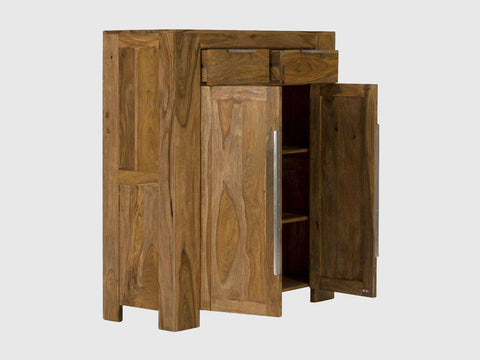 Sheesham Wood Door Cabinet 