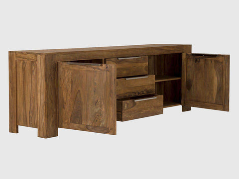 Sheesham Wood Cabinet with Drawers
