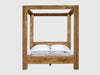 Sheesham Wood Queen Size Four-Poster Bed