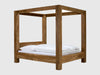 Sheesham Wood Queen Size Four-Poster Bed
