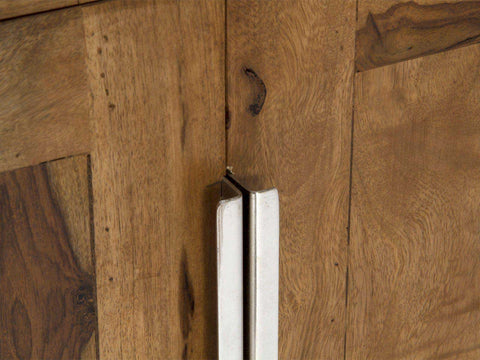 Sheesham Wood Display Cabinet