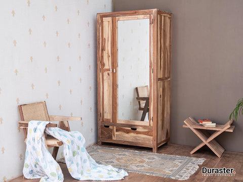 Nature Modern Wardrobe with Mirror #1 - Duraster 