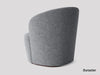 Norwich Fabric Upholstered Casual Chair #1 - Duraster 
