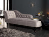 Norwich Vintage Silver Gray Chesterfield Lounge #44 - Duraster 