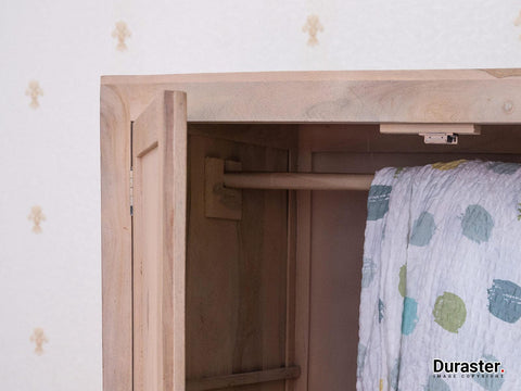 Novo Premium Sheesham Wood Spacious Cabinet #4 - Duraster 