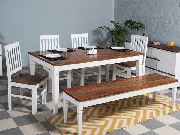 Novo Premium Solid Acacia wood Dining Table#2 - Duraster 