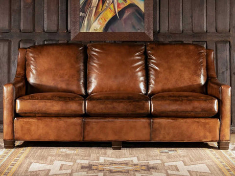 Duraster Three Seater Leather Sofa (Coffee Brown) #5