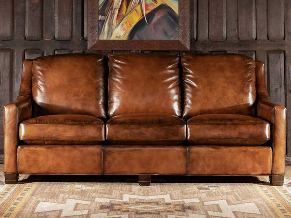 Duraster Three Seater Leather Sofa (Coffee Brown) #5