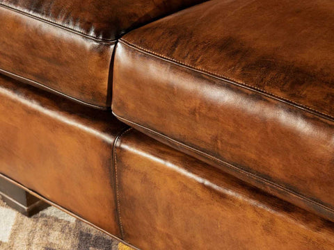 Duraster Three Seater Leather Sofa (Coffee Brown) #5