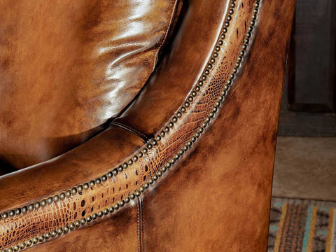 Duraster Three Seater Leather Sofa (Coffee Brown) #5