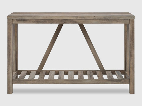 Goa Wooden Console Table (Shadow Gray)