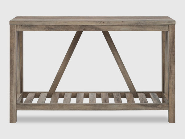 Duraster Goa Wooden Console Table (Shadow Gray)