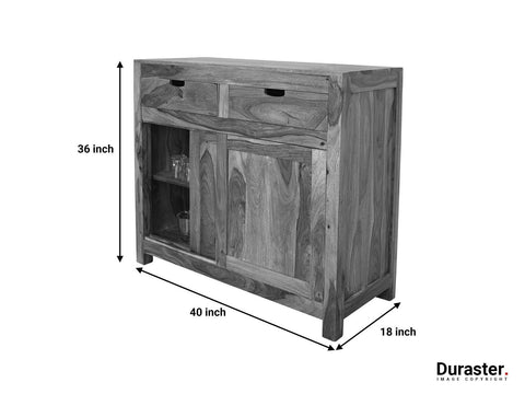 Alpaca Wooden Sideboard Cabinet