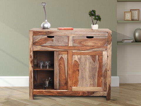 Alpaca Wooden Sideboard Cabinet
